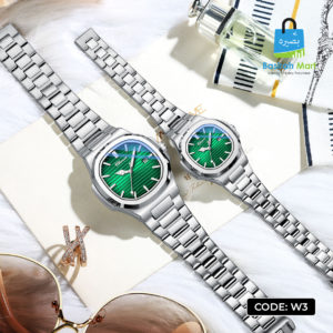 chenxi classic waterproof couple watch set (w3)